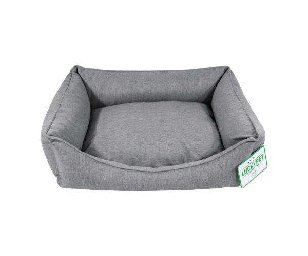 Лежак Lucky Pet Твіст №1 40х50х16 см Сірий (51870)