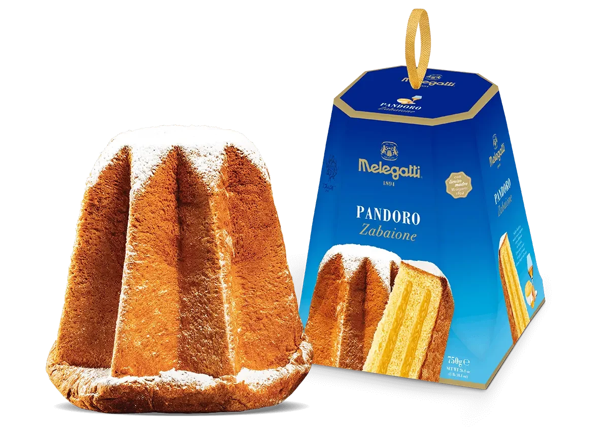 Кекс Melegatti Pandoro Zabaione с кремом Сабайон 750 г
