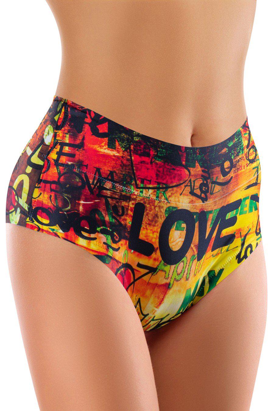 Трусики женские Mememe с ярким принтом L Разноцветный (83454-59377-82)