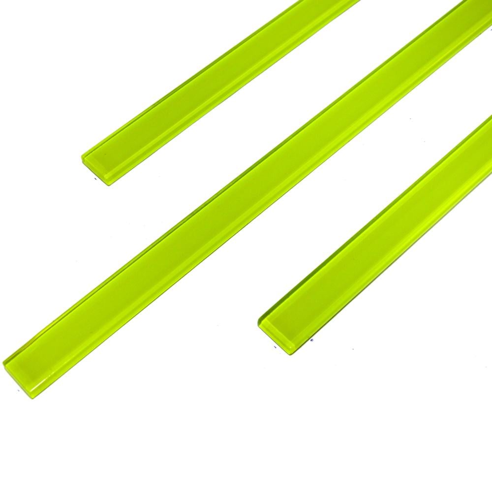 Фриз скляний Kotto Ceramica GF 6017 25x600x8 мм Lime - фото 2