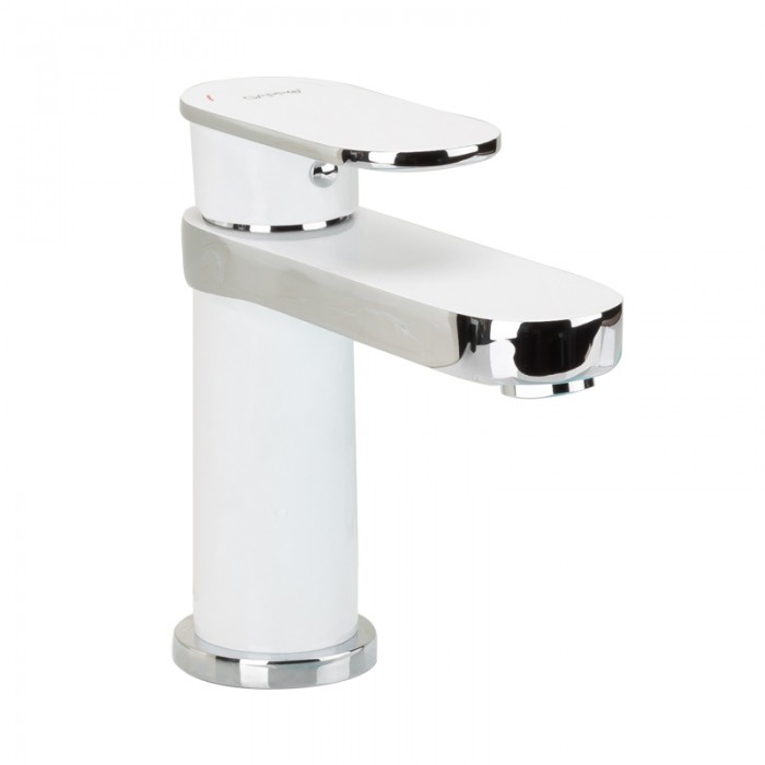 Смеситель для умывальника Gappo Furai G1019-8 Белый/Хром