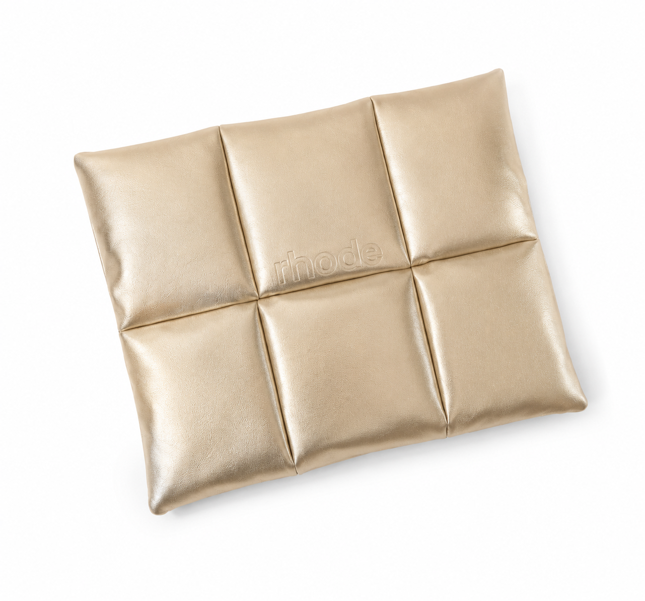 Косметичка-клатч Rhode Puffy Gold Золотий (4567889999987) Косметичка-клатч Rhode Puffy Gold Золотий (4567889999987)