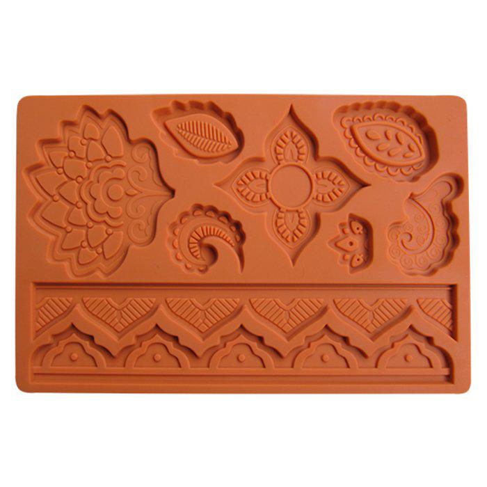 Молд силиконовый Empire Цветочки с выемкой EM8426 20х13х1 см (2a21db96)