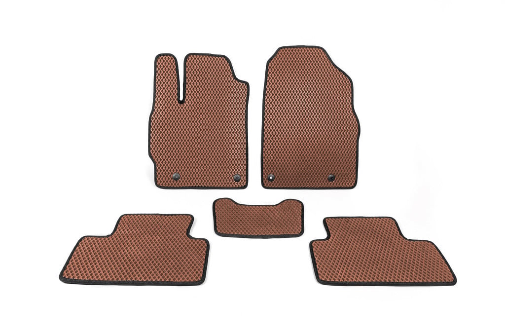 Автоковрики Digital Designs Mazda CX-7 ER 2006- 5 шт. Коричневый (1652697297)
