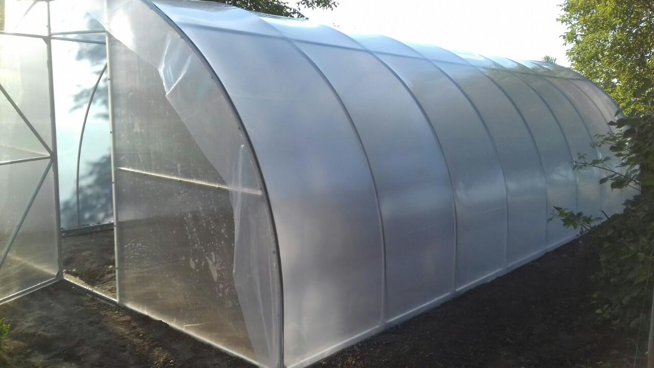 Теплиця Західна-8+ 4х8х2,3 м плівка 150 мкм зігзаг профіль - фото 6 Теплиця Західна-8+ 4х8х2,3 м плівка 150 мкм зігзаг профіль - фото 6