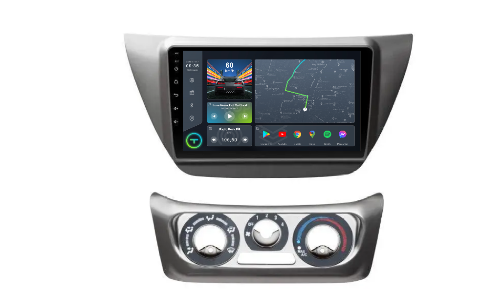 Автомагнитола штатная Torssen F9232 для Mitsubishi Lancer 9 4G/Carplay/DSP 2/32 GB 9" (20220723)