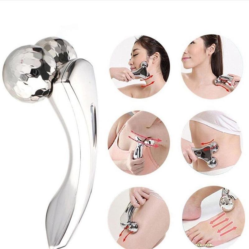 Массажер для лица и тела As Seen On TV 3D Full Body Shape Massager ручной Silver (2_007030) - фото 2