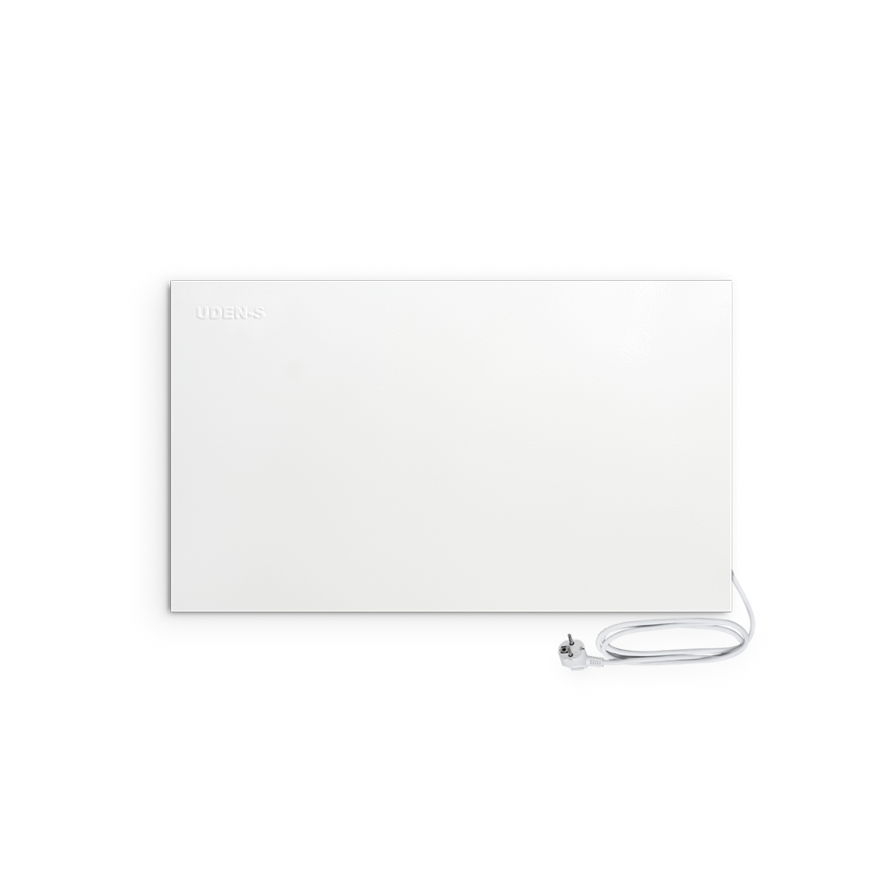 Металлокерамический обогреватель Uden-S-500 со шнуром до 10 м2 800х475 мм Белый (25748323)