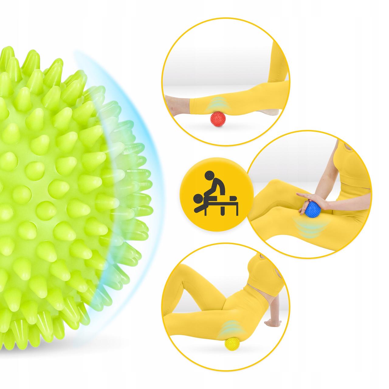 Мячи массажные с шипами 4fizjo Spike Balls 4 шт. (P-5907739310514) - фото 4 Мячи массажные с шипами 4fizjo Spike Balls 4 шт. (P-5907739310514) - фото 4