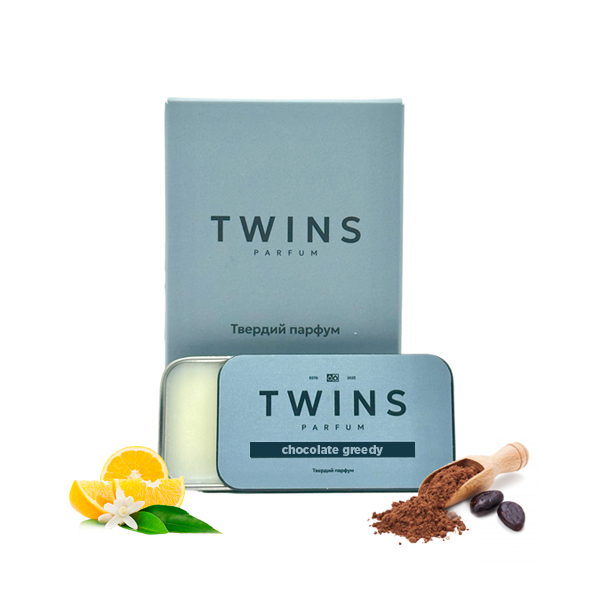 Парфум твердий для жінок TwinsParfum Chocolate greedy 15 г (04109)