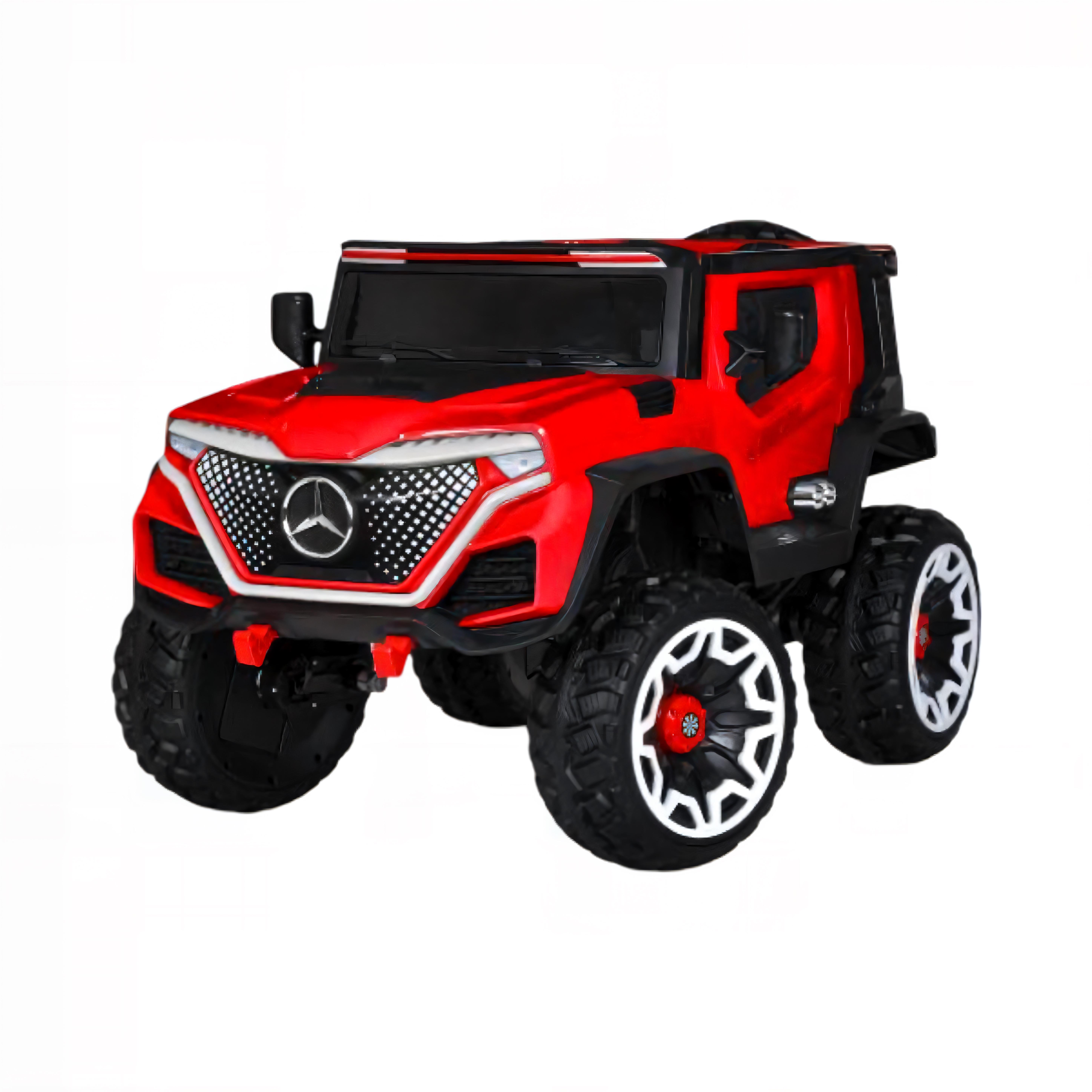 Дитячий електромобіль Джип Mercedes Bambi M 5912EBLR-3 з пультом керування та м'яким сидінням (27481838) Дитячий електромобіль Джип Mercedes Bambi M 5912EBLR-3 з пультом керування та м'яким сидінням (27481838)