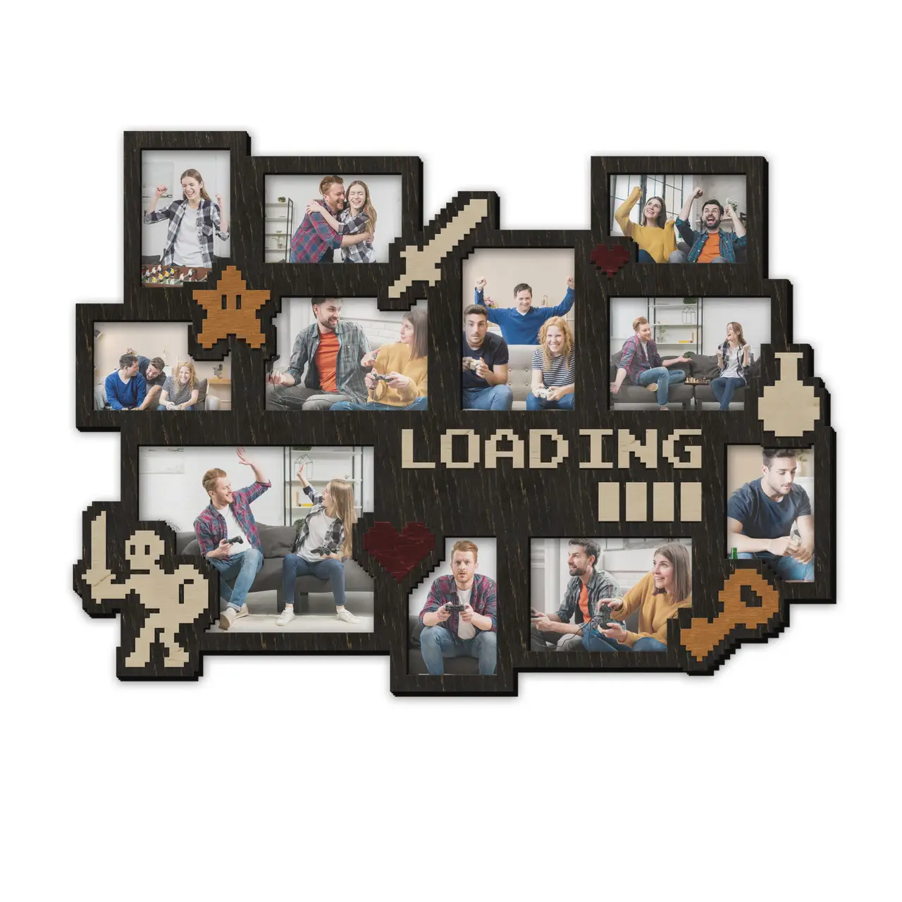 Фото-колаж Minecraft на 11 фото Чорний (game_minecraft-4)