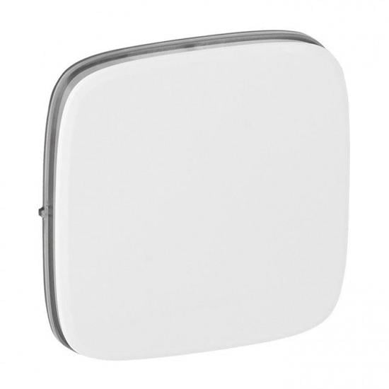 Накладка Allure для одноклавишного выключателя Белый глянец (622345) Накладка Allure для одноклавишного выключателя Белый глянец (622345)