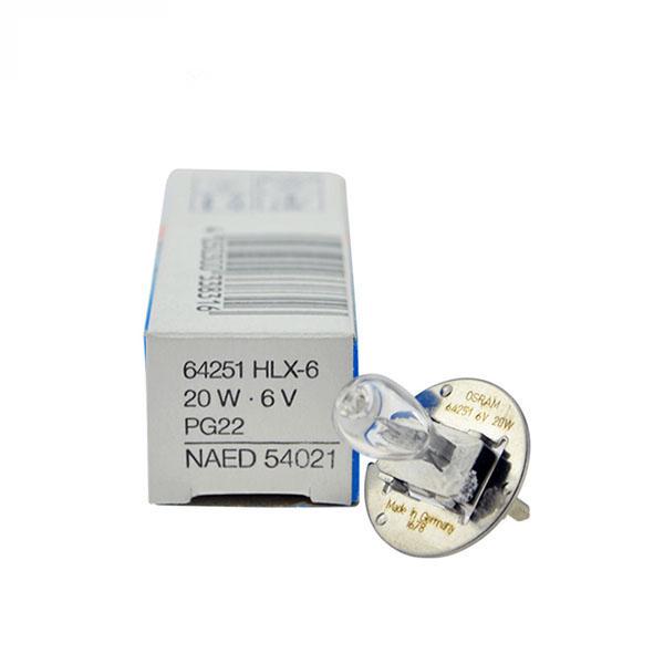 Лампа галогенна Osram 64251 HLX 20 W 6V PG22 - фото 2