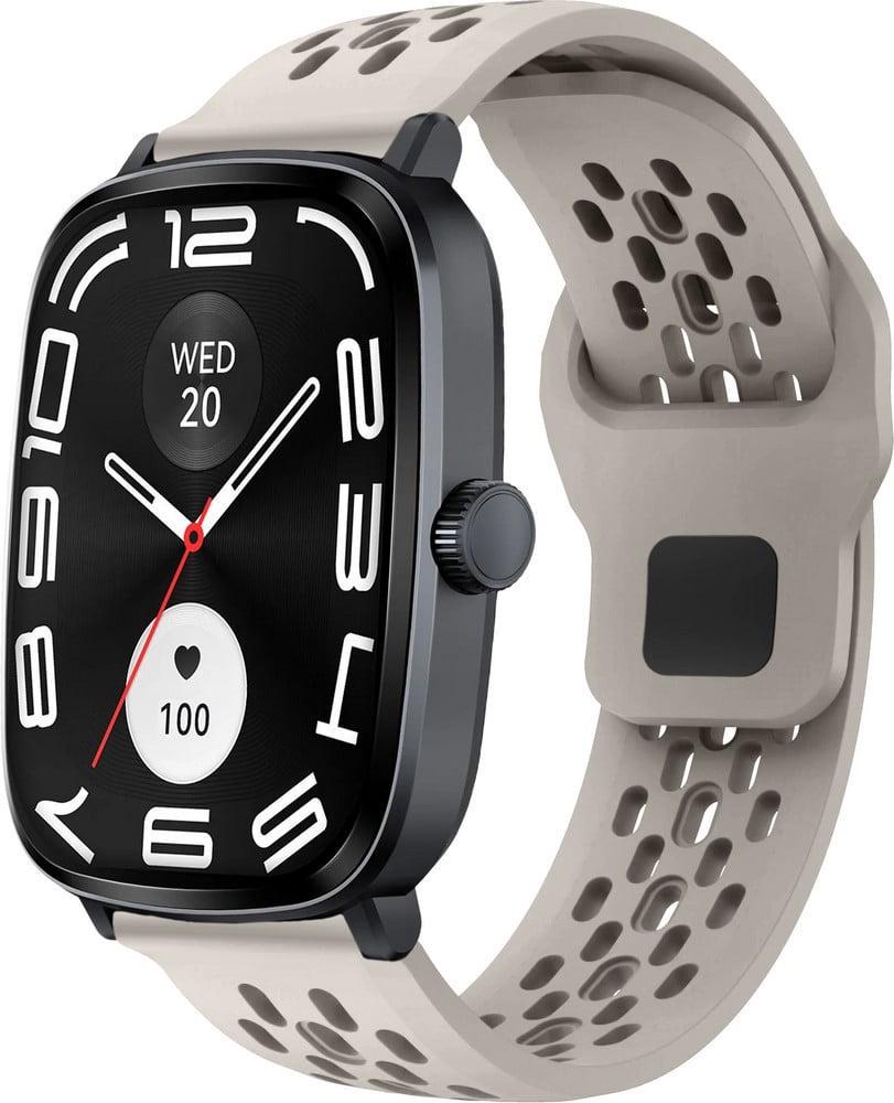 Ремінець силіконовий Liveunic для Haylou RS5 LS19 Beige (41956-34) Ремінець силіконовий Liveunic для Haylou RS5 LS19 Beige (41956-34)