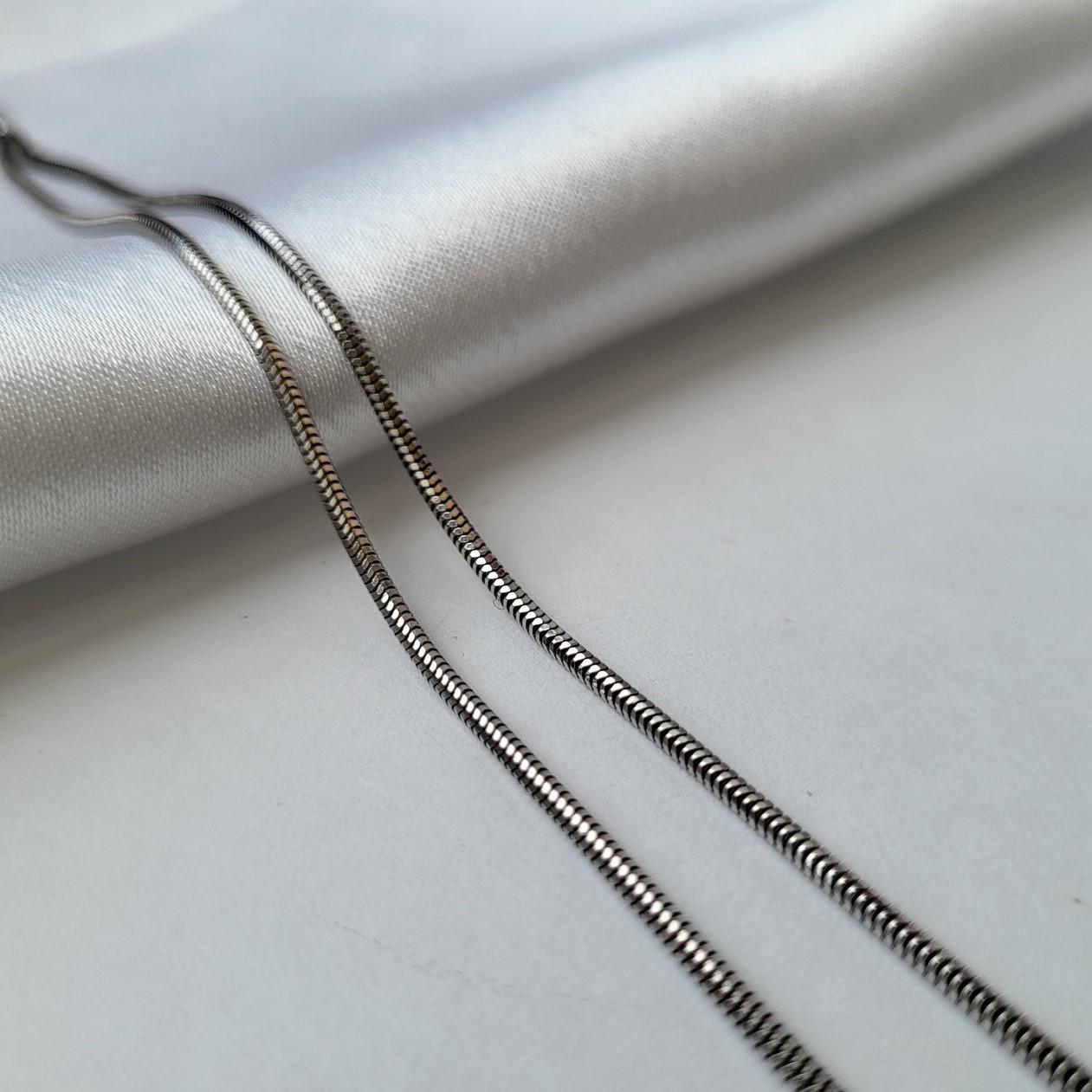Цепочка Снейк из серебра 925 пробы 50 см 4,17 г (cct16d)