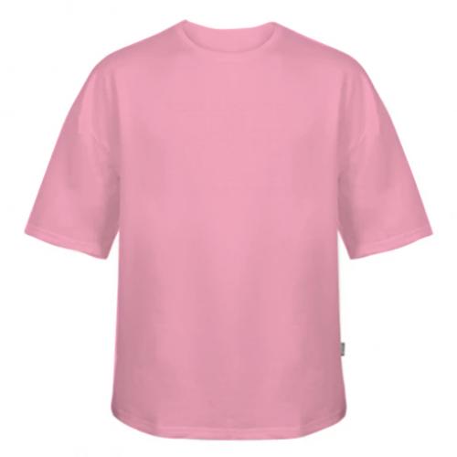 Футболка оверсайз FATLINE 11260633-7-4811 M Рожевий (11260633-7-4811-M)