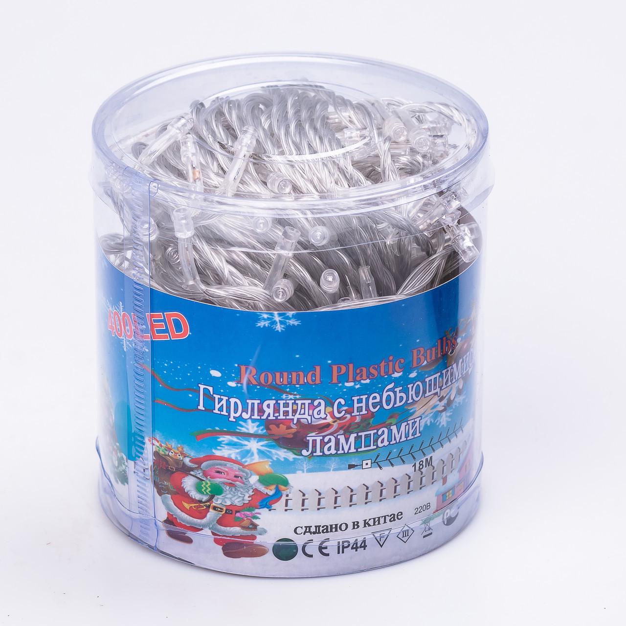 Гирлянда-нить светодиодная GarlandoPro 190 LED лампочек 8 режимов 18 м Синий (2942) - фото 9