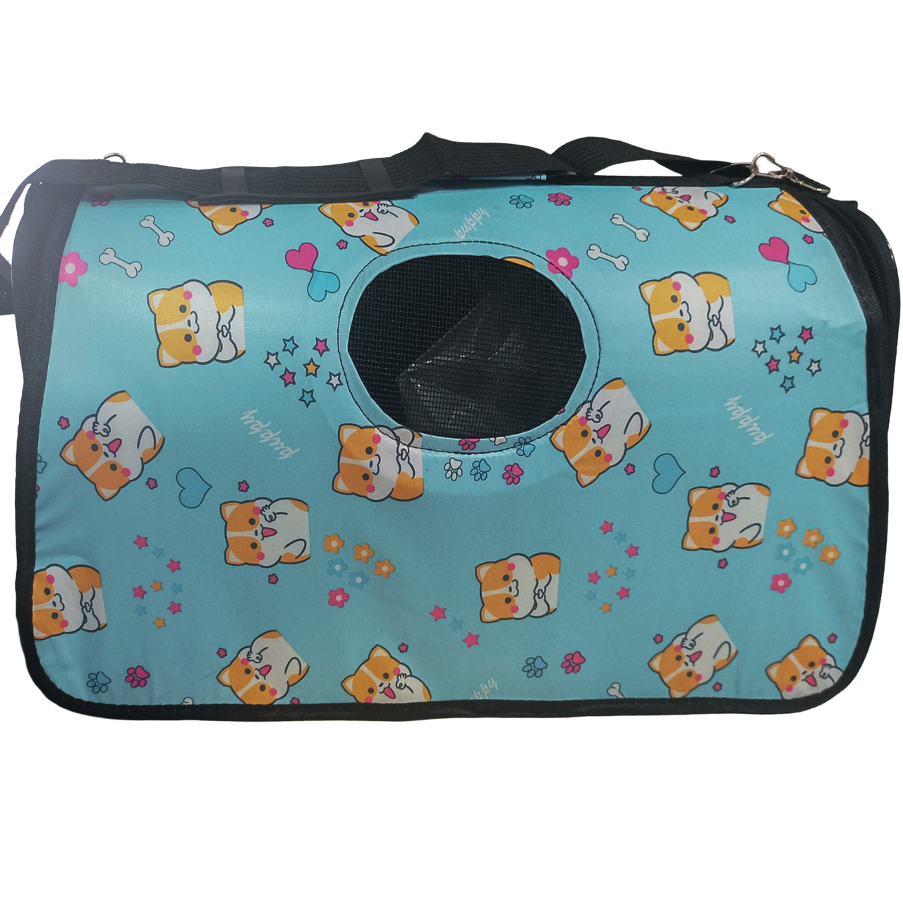 Сумка для тварин CosmoPet CP-dog з вентиляційними віконцями 53x22x29 см LightBlue (3_07246)