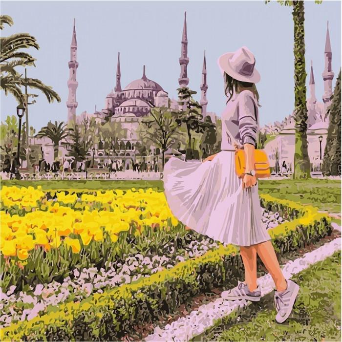 Картина по номерам Идейка Ярмарка цветов 30x30 см (skl-КНО4703)