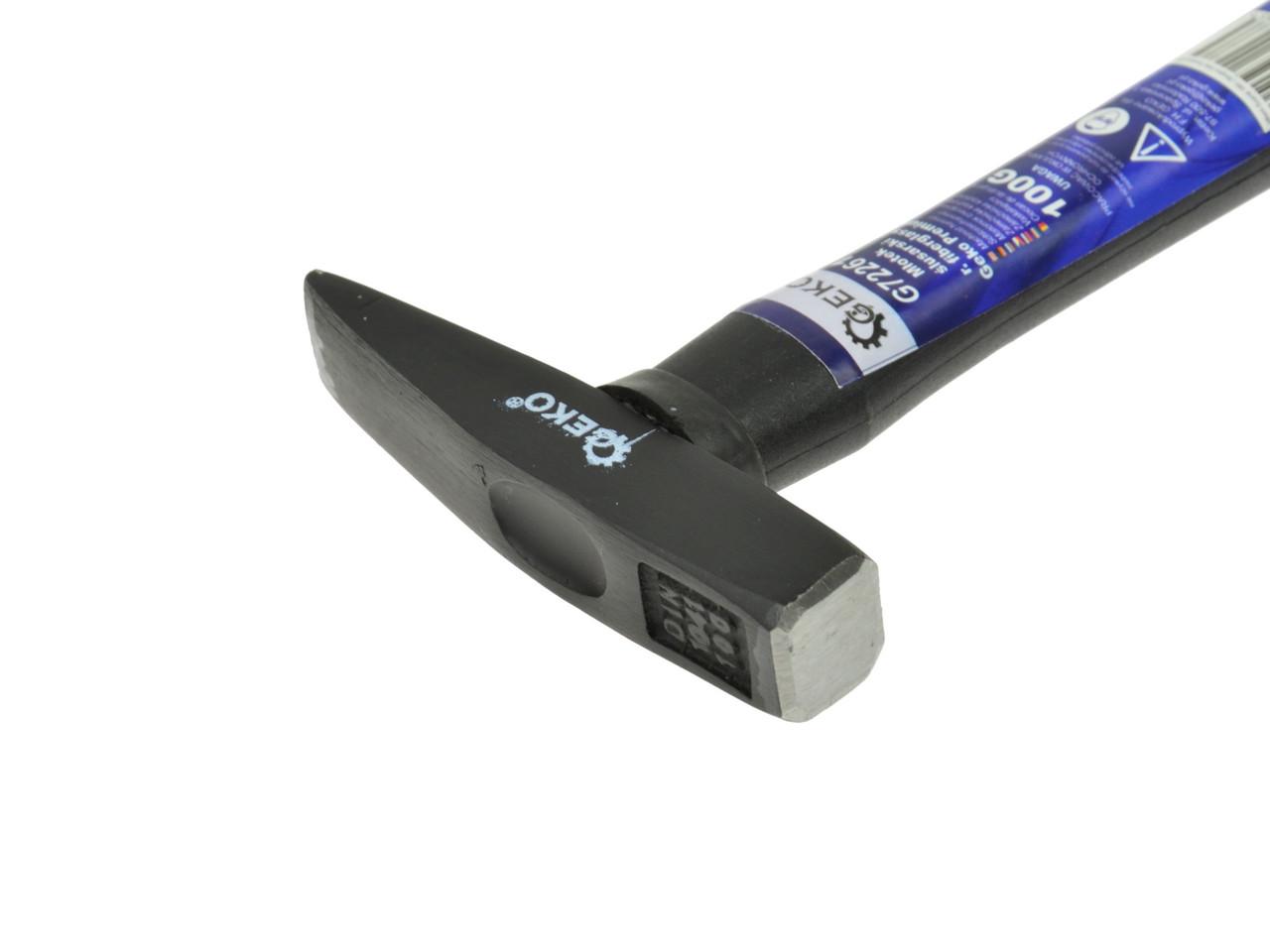 Молоток слюсара GeKo premium з ручкою зі скловолокна покритого TPR 0,1 кг (G72261) - фото 2 Молоток слюсара GeKo premium з ручкою зі скловолокна покритого TPR 0,1 кг (G72261) - фото 2