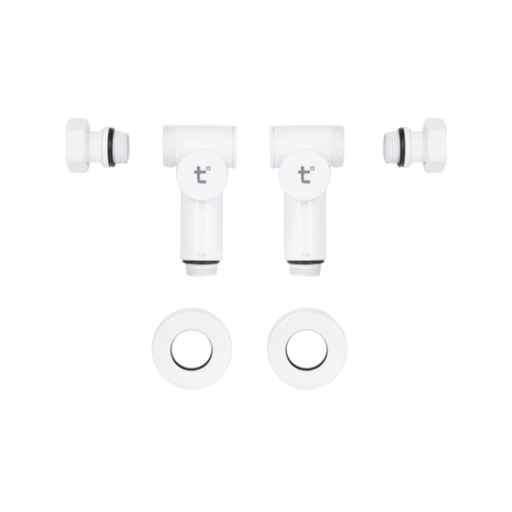 Комплект кранів для рушникосушарки Thermo Alliance Standart 1/2"З кутовий під ТЕН SF395W15HEW Білий (SD00051859) - фото 5 Комплект кранів для рушникосушарки Thermo Alliance Standart 1/2"З кутовий під ТЕН SF395W15HEW Білий (SD00051859) - фото 5