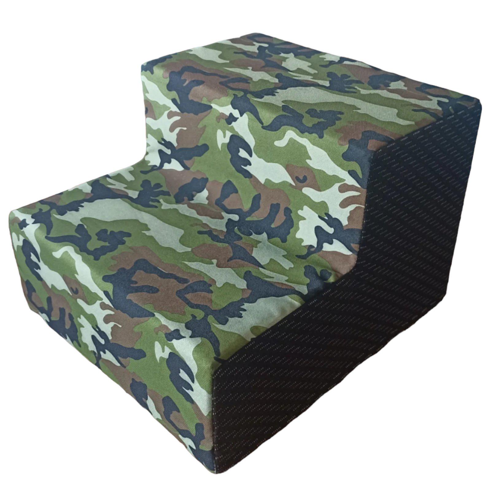 Сходинки для собак тканина Оксфорд 36х27х40 см Оливковий (11446518)