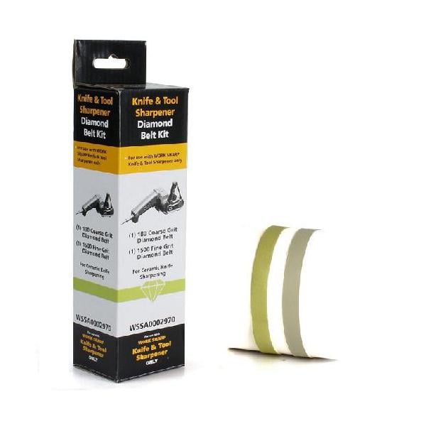 Набор алмазных ремней Work Sharp 1 шт. зернистость P180 1 шт. зернистость P1500 (36075) Набор алмазных ремней Work Sharp 1 шт. зернистость P180 1 шт. зернистость P1500 (36075)