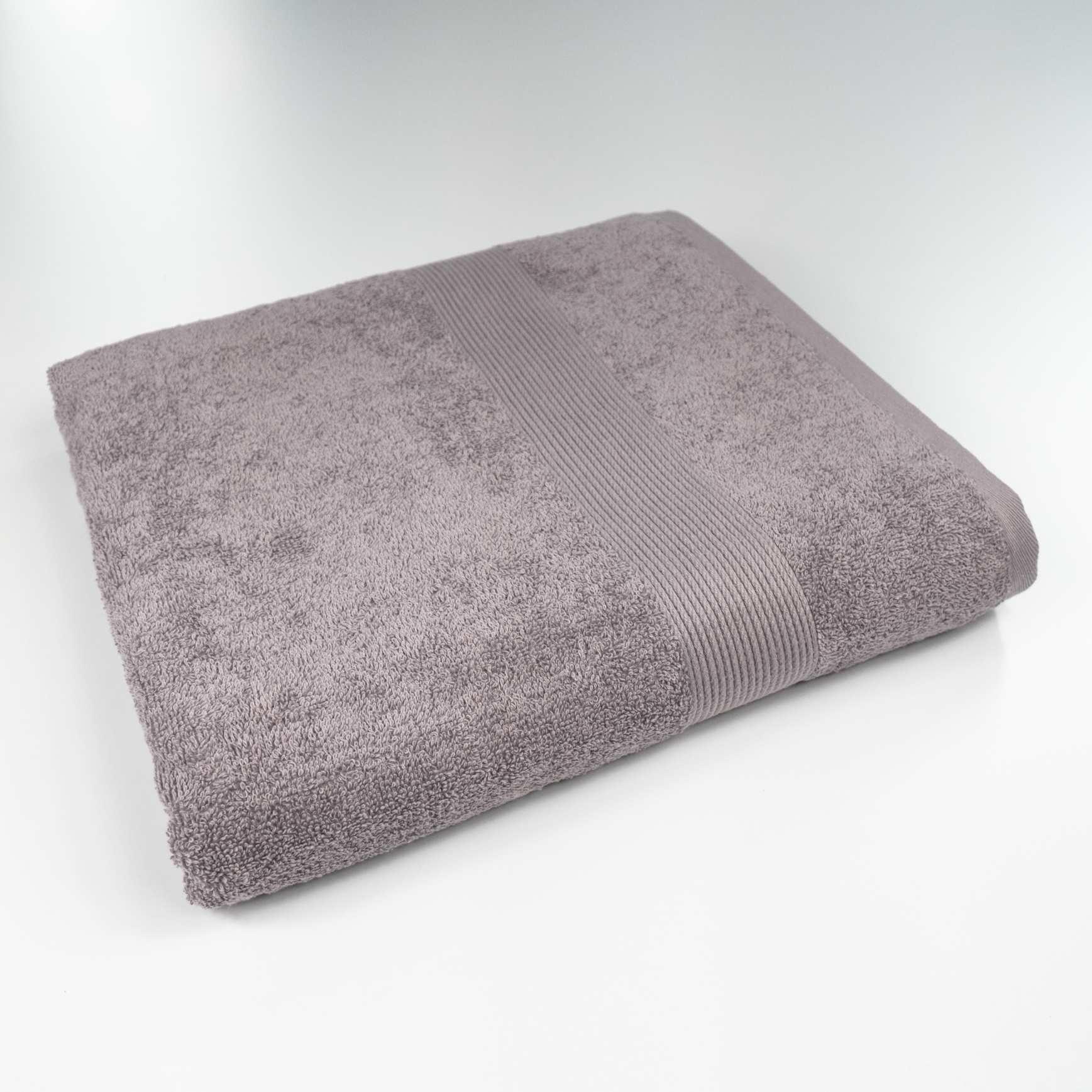 Полотенце банное GM Textile с бордюром 70х140 см Кофейный (400b-140-coffee)