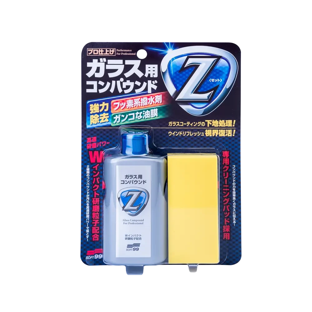 Очиститель абразивный SOFT99 Glass Compound Z 100 мл (29423946)