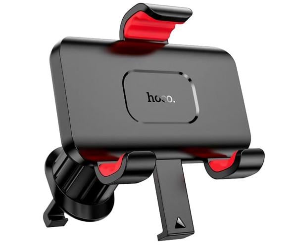 Держатель для телефона в машину Hoco H21 для вентиляционной решетки Black/Red