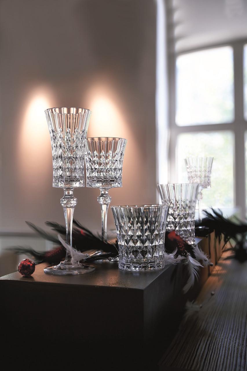 Набір склянок низьких Cristal Darques Lady Diamond 6 шт. х 270 мл (L9747) - фото 5 Набір склянок низьких Cristal Darques Lady Diamond 6 шт. х 270 мл (L9747) - фото 5