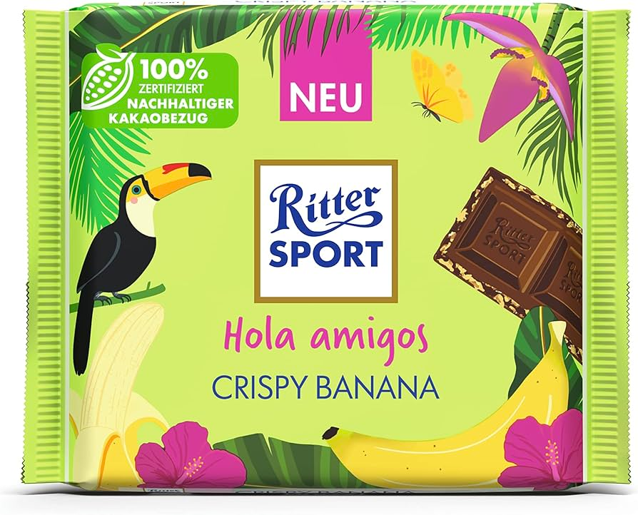 Шоколадка Ritter Sport Crispy Banana 100 г (2111475800)