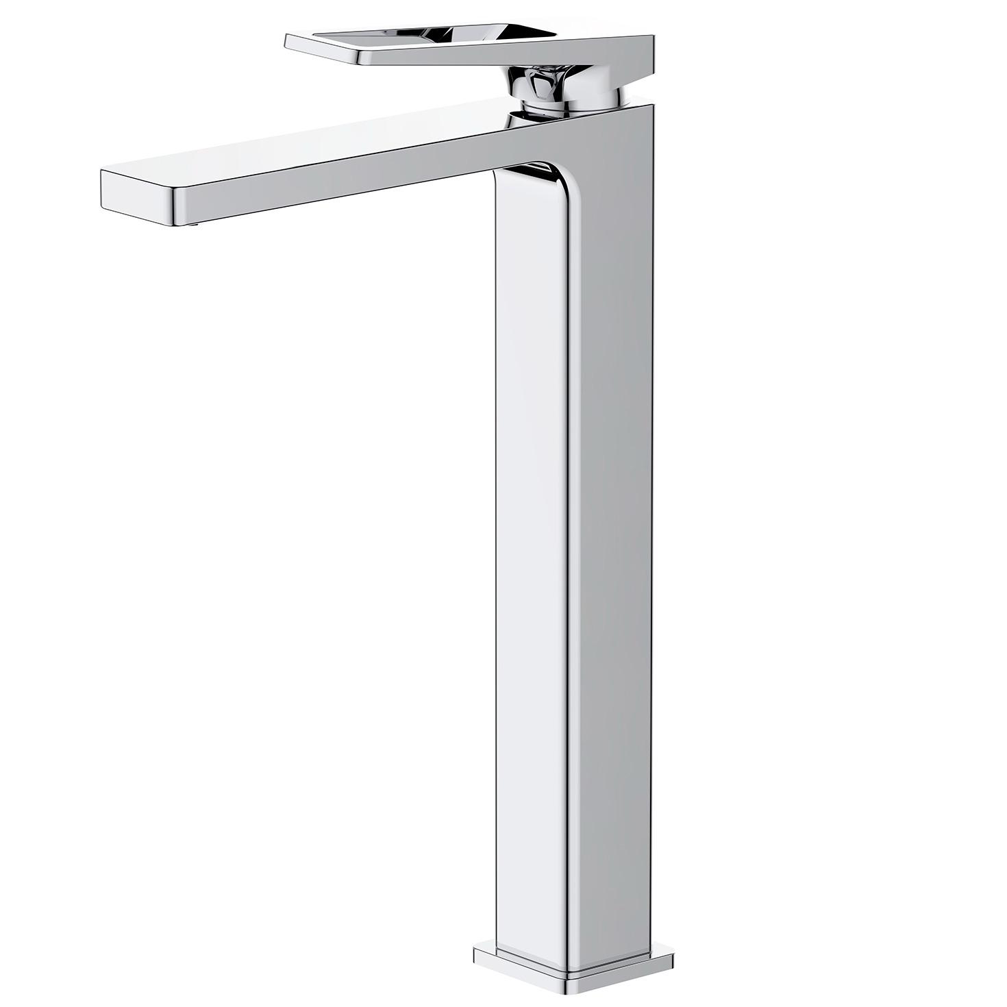 Смеситель для умывальника Q-tap Gemini QTGEM269CRM45700 высокий однорычажный Хром (233737)