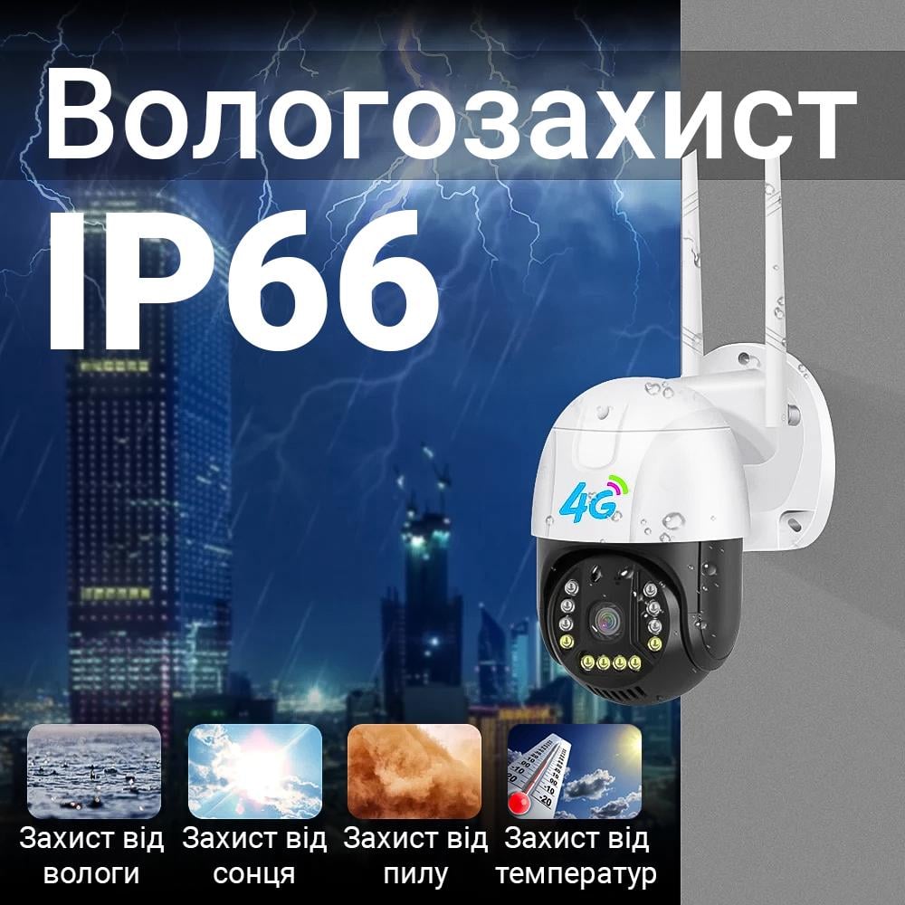 Камера видеонаблюдения поворотная 4G uSafe OC-01-PTZ уличная под сим карту 2 Мп/1080P - фото 14 Камера видеонаблюдения поворотная 4G uSafe OC-01-PTZ уличная под сим карту 2 Мп/1080P - фото 14