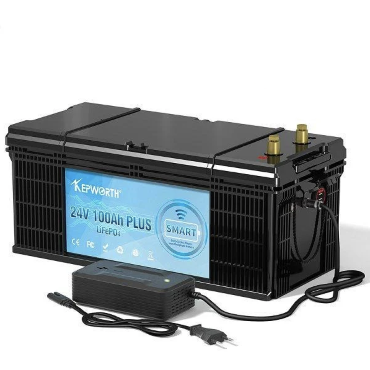 Аккумулятор Kepworth LiFePO4 24V/100AH 2400Wxh Bluetooth (341893)