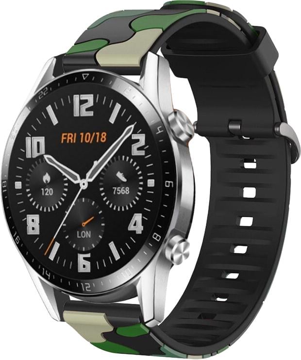 Ремешок Tactic Camouflage для Huawei Watch GT 2 46 мм Green (32937-08)