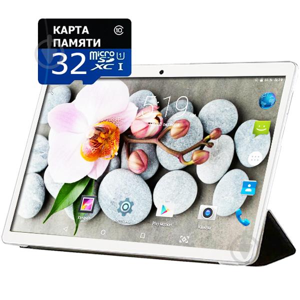 Планшет-телефон Adronix MT232 3G Silver 2/32GB + Чохол-книжка + Карта пам'яті 32GB - фото 2