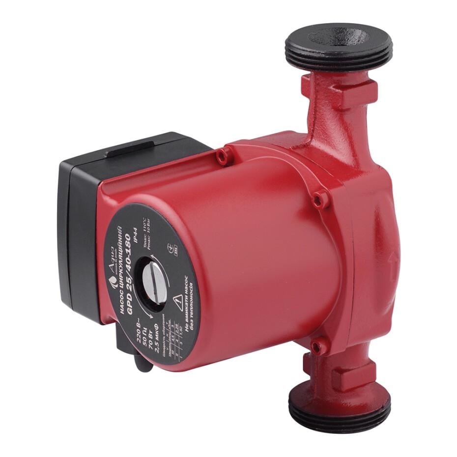 Циркуляционный насос Agua 25/4-180 70 Вт H 4 м Q 50 л/мин механический (CV035091)