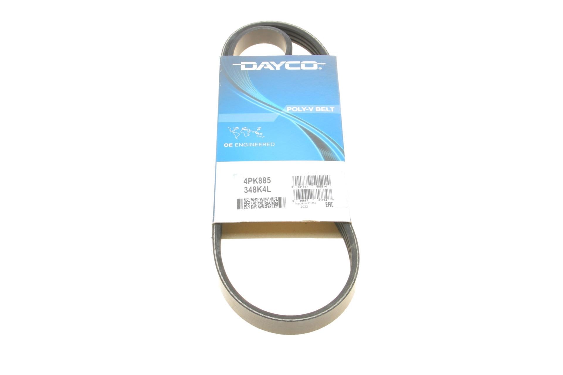 Ремень генератора DAYCO Mazda 323 1.3-1.8 -93 (4PK885)