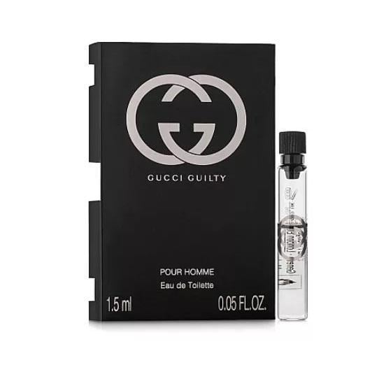 Туалетная вода для мужчин Gucci Guilty пробник 1,5 мл (389558)