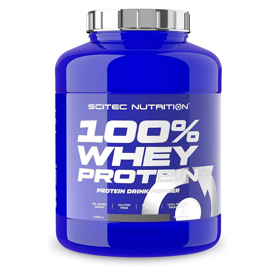 Протеин Scitec 100% Whey 2,35 кг Молочный шоколад (730V1968)