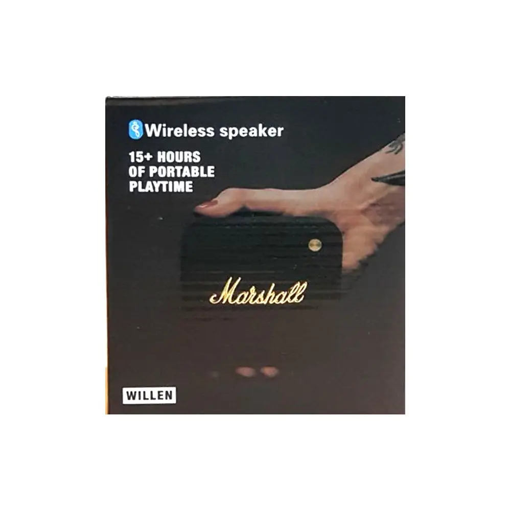 Портативна колонка Marshall Willen Bluetooth Black - фото 2