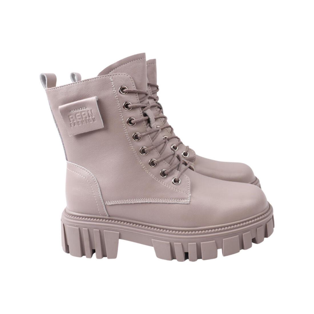 Черевики жіночі Li Fexpert зі шкіри р. 40 Бежевий (720-22/23ZHC)