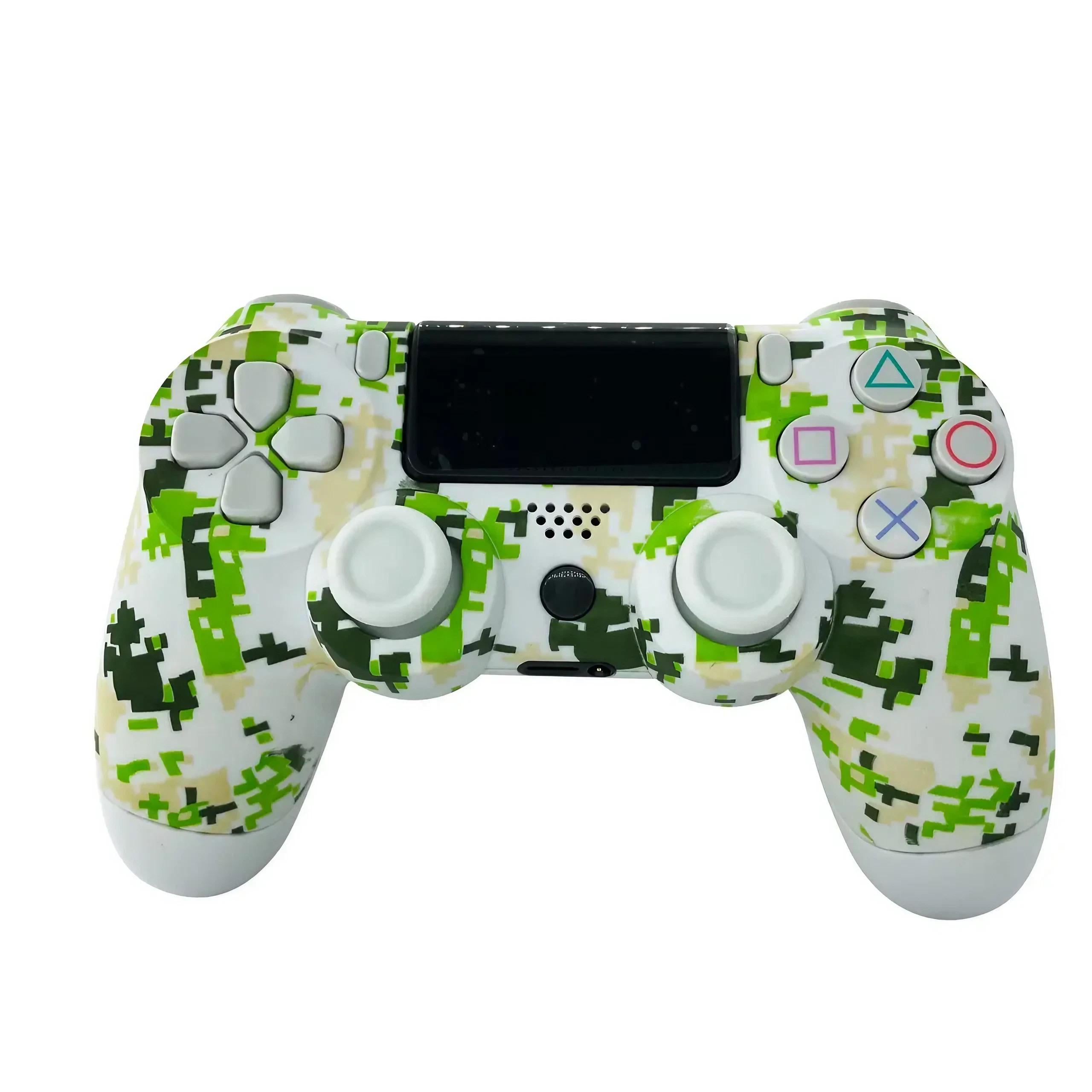 Джойстик беспроводной для PlayStation 4 Doubleshock 4 V2 Bluetooth Белый пиксель (vibe MS-066) Джойстик беспроводной для PlayStation 4 Doubleshock 4 V2 Bluetooth Белый пиксель (vibe MS-066)