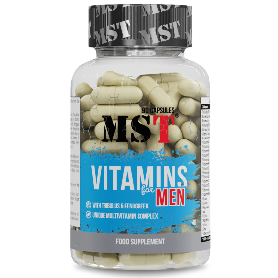 Комплекс для чоловіків мультивітамінний MST Vitamins for Man 90 капсул
