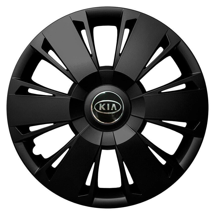 Комплект колпаков JAWOPLAST Omega R16 для KIA 4 шт. Black (28435224)