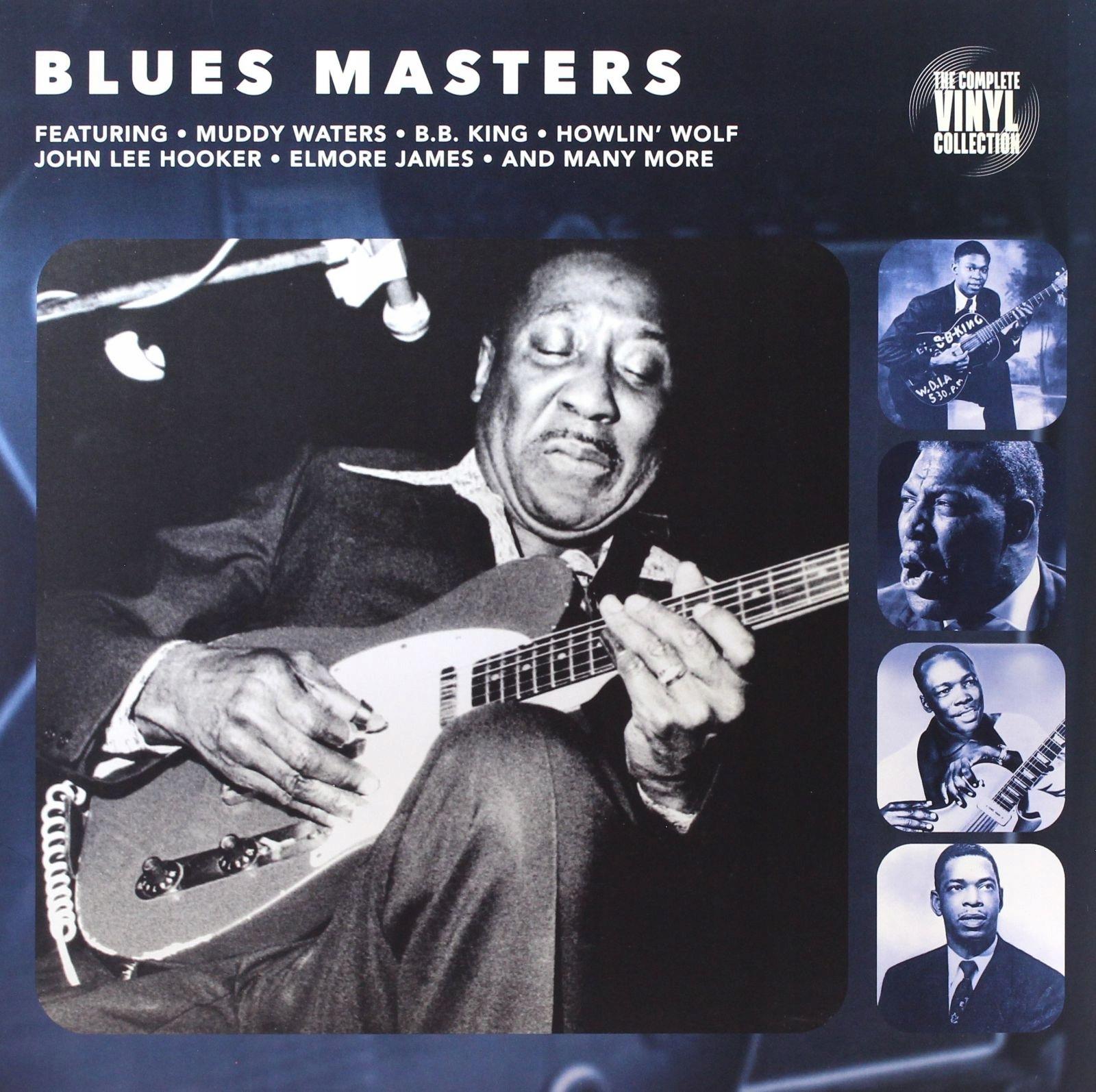 Вінілова платівка Blues Masters збірник блюзових пісень Muddy Waters/B.B.King/Howlin Wolf/John Lee Hooker/Elmore James 12"