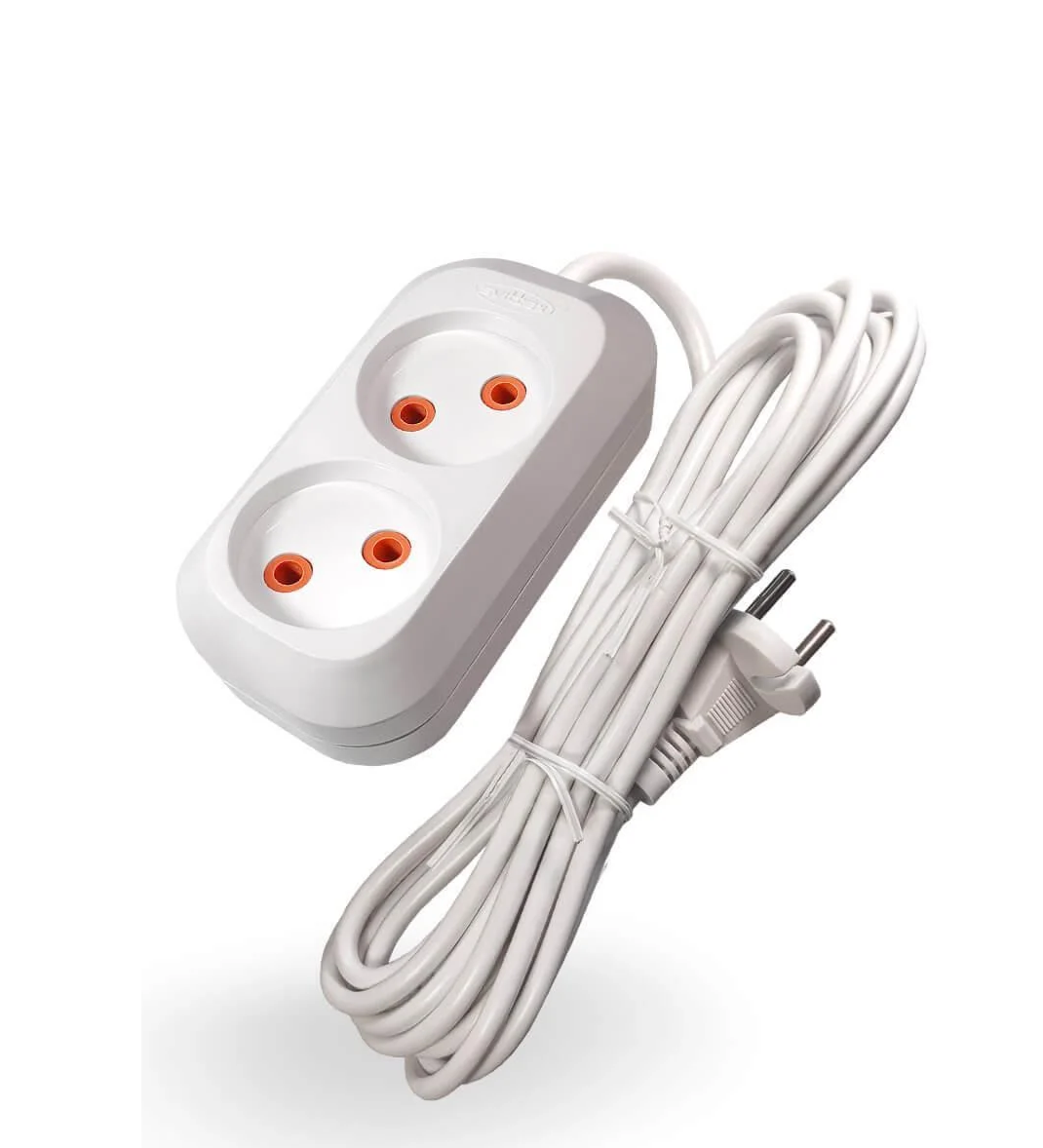 Подовжувач двомісний SVITTEX 2х0,75 мм2 10А 2200 Вт 10 м (27849330)