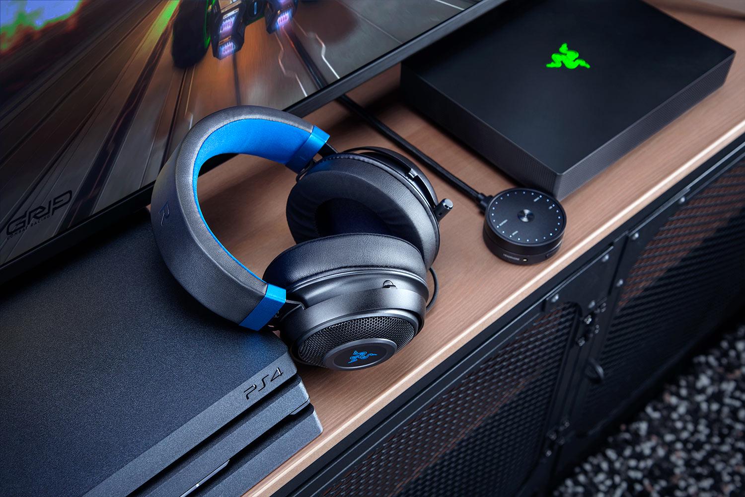 Гарнитура для консоли Razer Kraken for Console 30 мВт 2 м Черно-синий (RZ04-02830500-R3M1) - фото 6